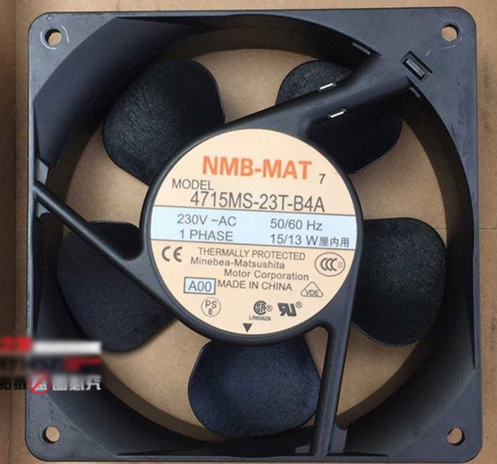 NMB 4715MS-23T-B4A 4715MS-23T-B4A-A00 230V 15W 13W Cooling Fan NMB 4715MS-23T-B4A 4715MS-23T-B4A-A00 230V 15W 13W Cooling Fan